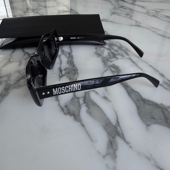 Moschino Sunglasses 8071R Black logo Womens Unisex Made‎ in Italy main image 9